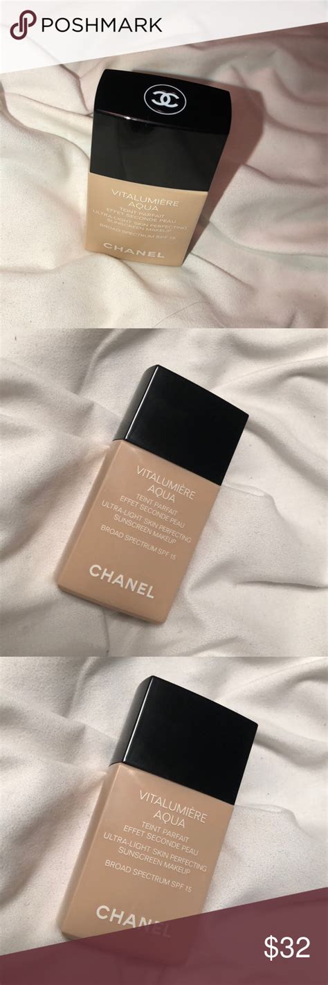 chanel vitalumiere aqua temptalia|Chanel vitalumiere aqua 10 beige.